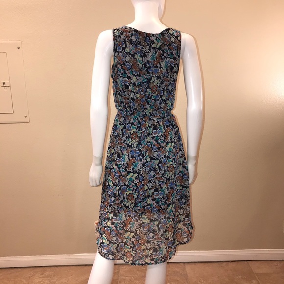 Cotton On Sleeveless Floral Dress High Low Hemline - Picture 3 of 15